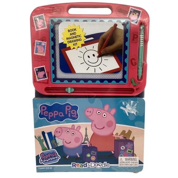 Peppa Pig 2 Read & Doodle Activity Book (NWT) - Picture 2 of 3